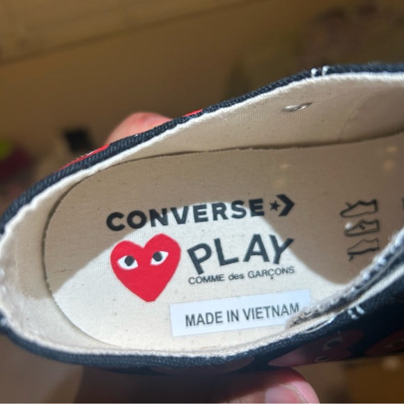 Converse White Shoe Box with Gray Accents - Picture 3 of 6